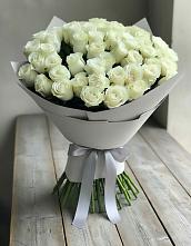 Букет 35 Белых роз в Видяево