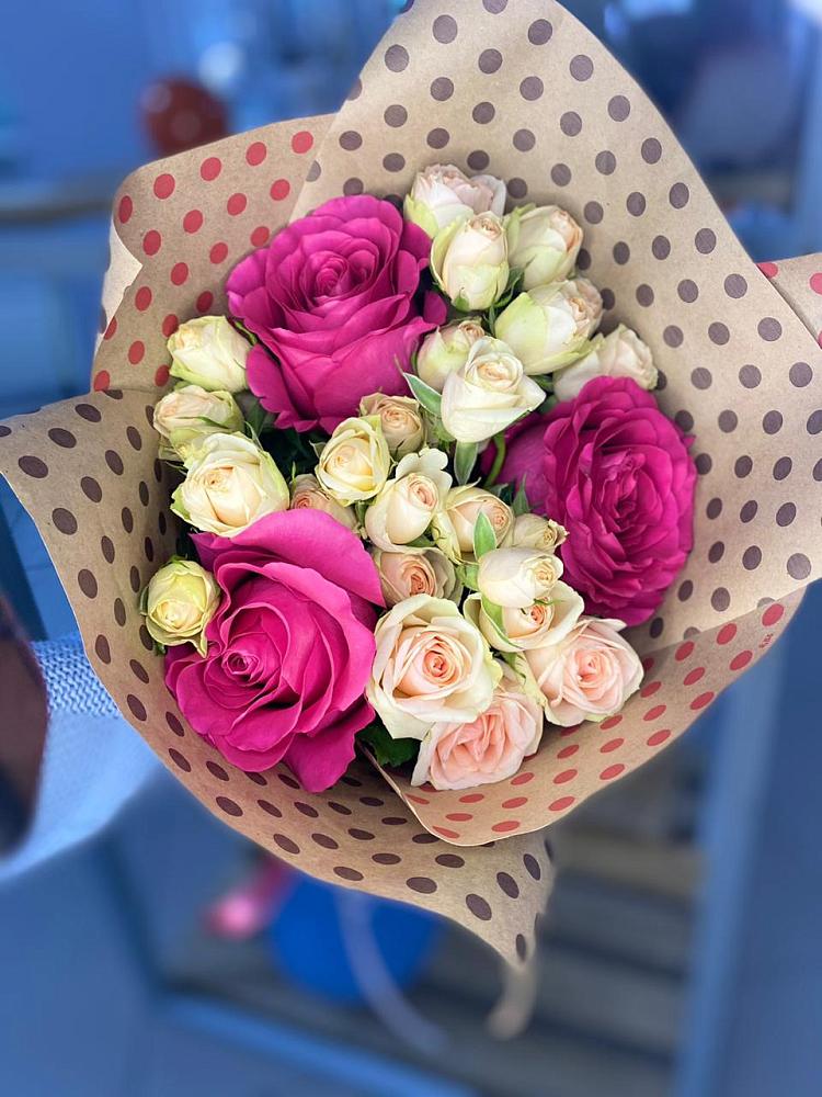 Букет цветов из: Розы в Видяево