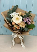Букет цветов из:  Герберы и Хризантемы в Видяево