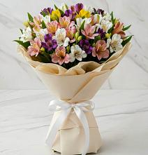 Букет цветов из:  Альстромерии #REPLACE_PRED# Видяево