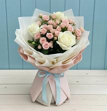 Букет цветов из:  Розы в Видяево