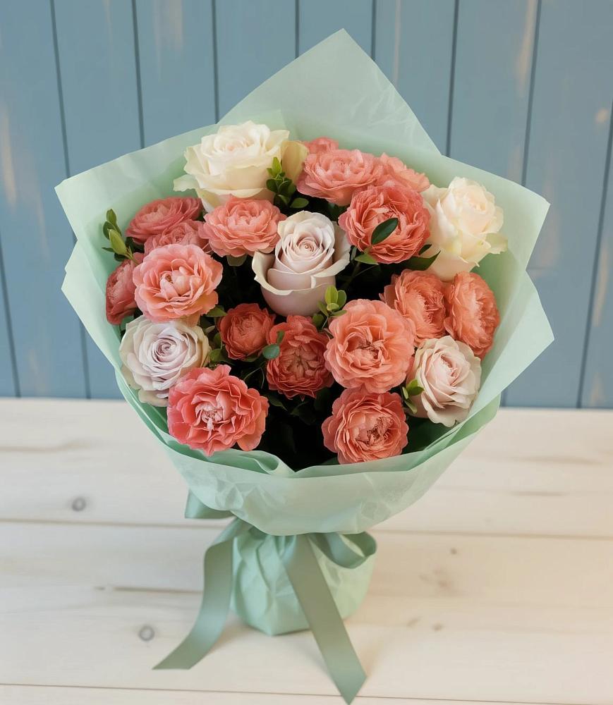 Букет цветов из: Розы в Видяево