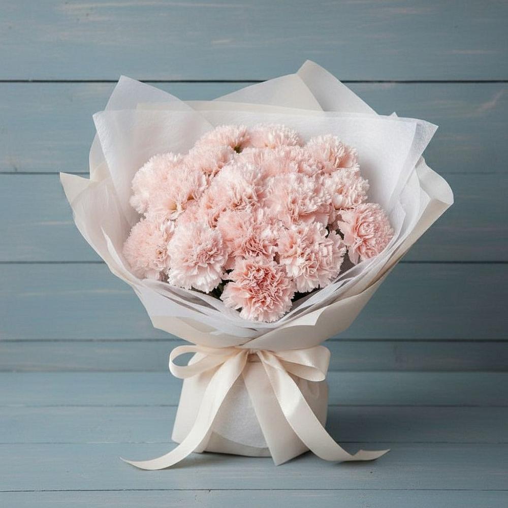 Букет цветов из: Гвоздики в Видяево